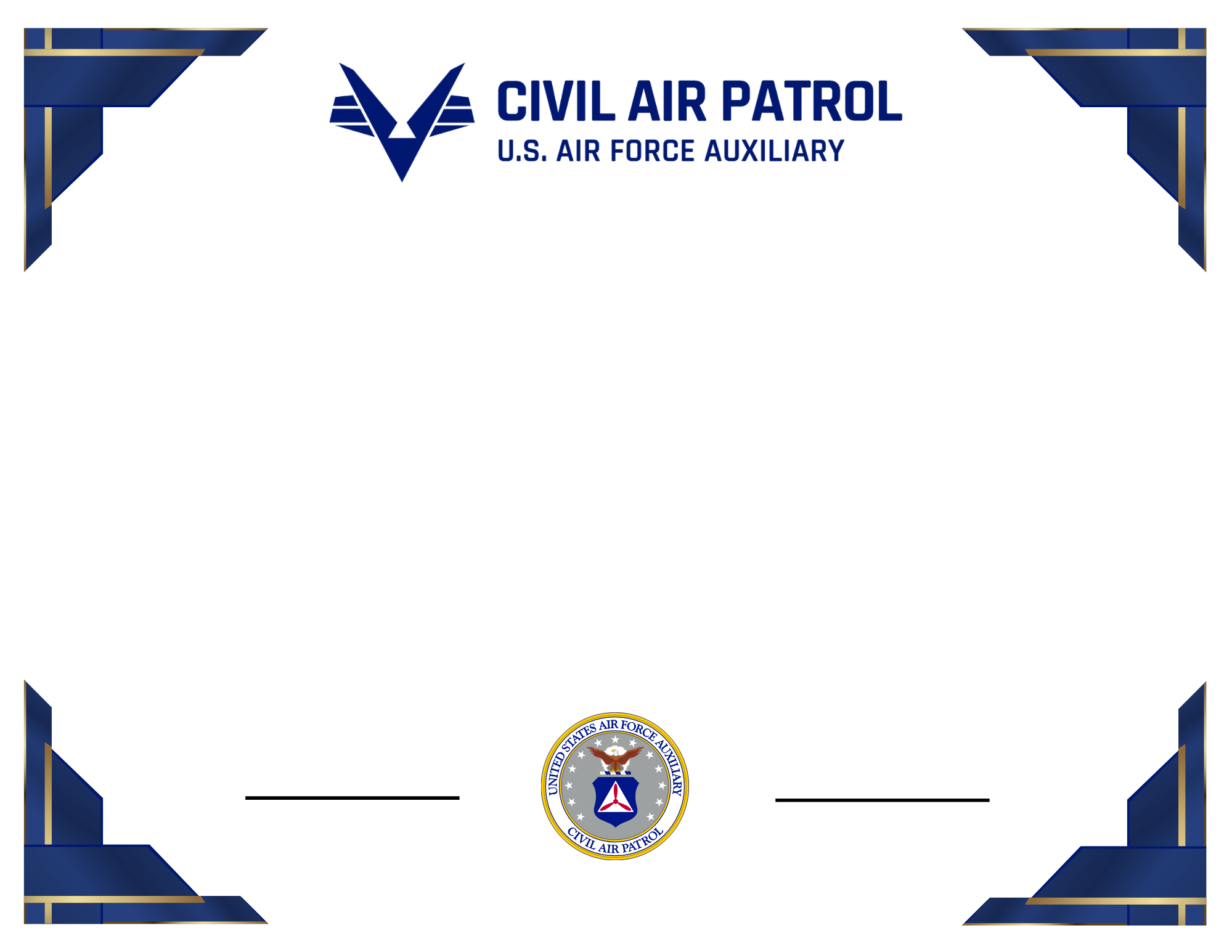 Certificate template